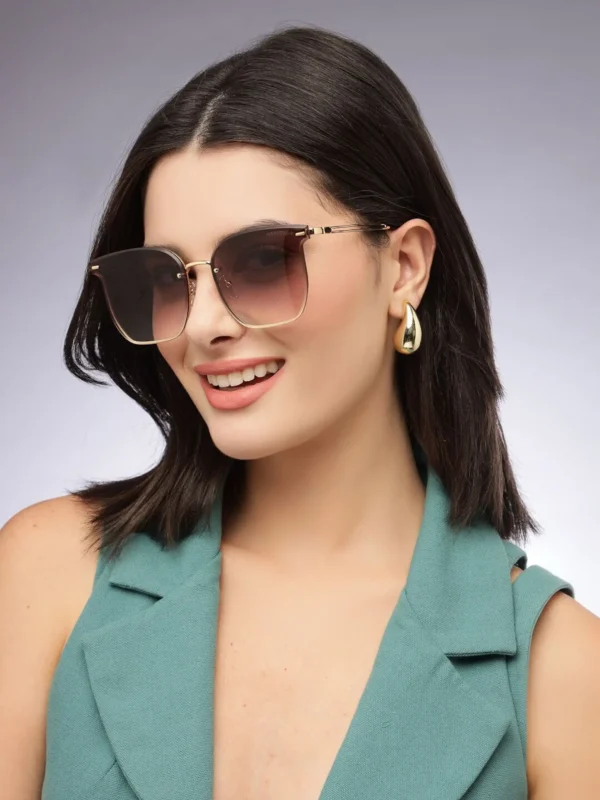 UV Protection Gradient Wayfarer Sunglasses